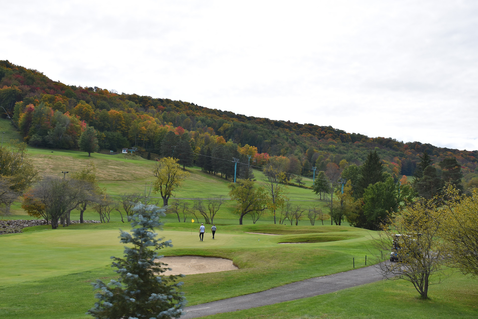 Golf at Holiday Valley Resort's Double Black Diamond golf course